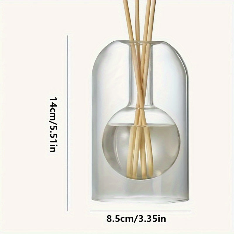 Elegant Glass Aromatherapy Diffuser Vase