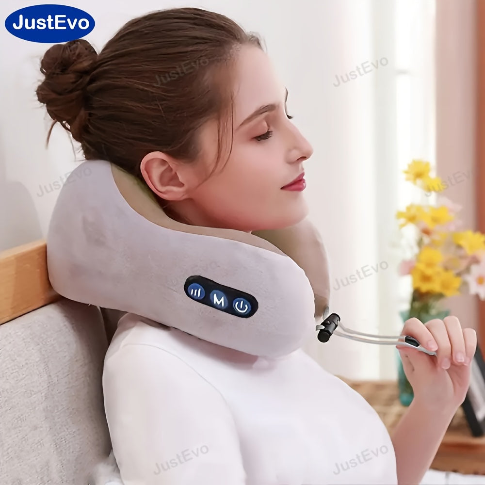 Electric Neck Massager with Heat & Deep Tissue Kneading