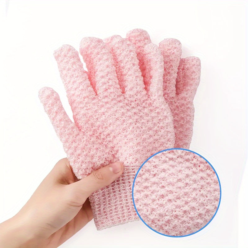 Glow Exfoliating Bath Gloves