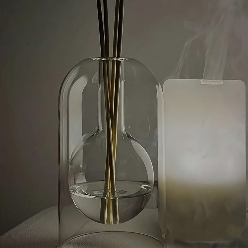 Elegant Glass Aromatherapy Diffuser Vase