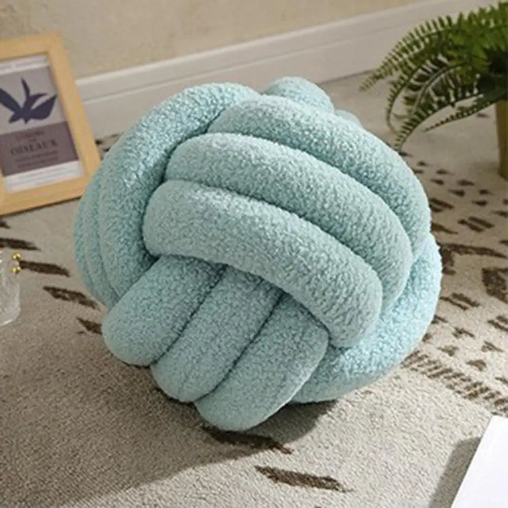 Knotted Velvet Pillow