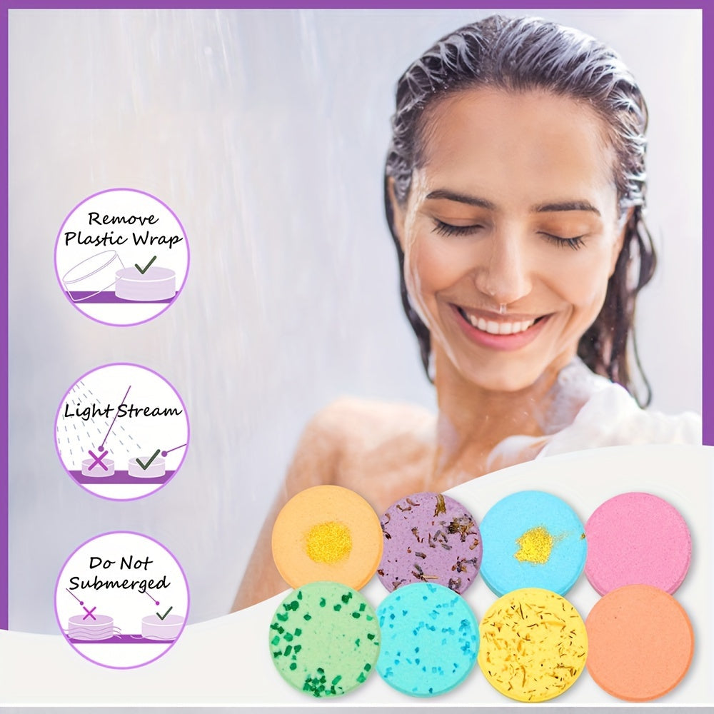 Mood-Enhancing Shower Steamers (8-Pack)