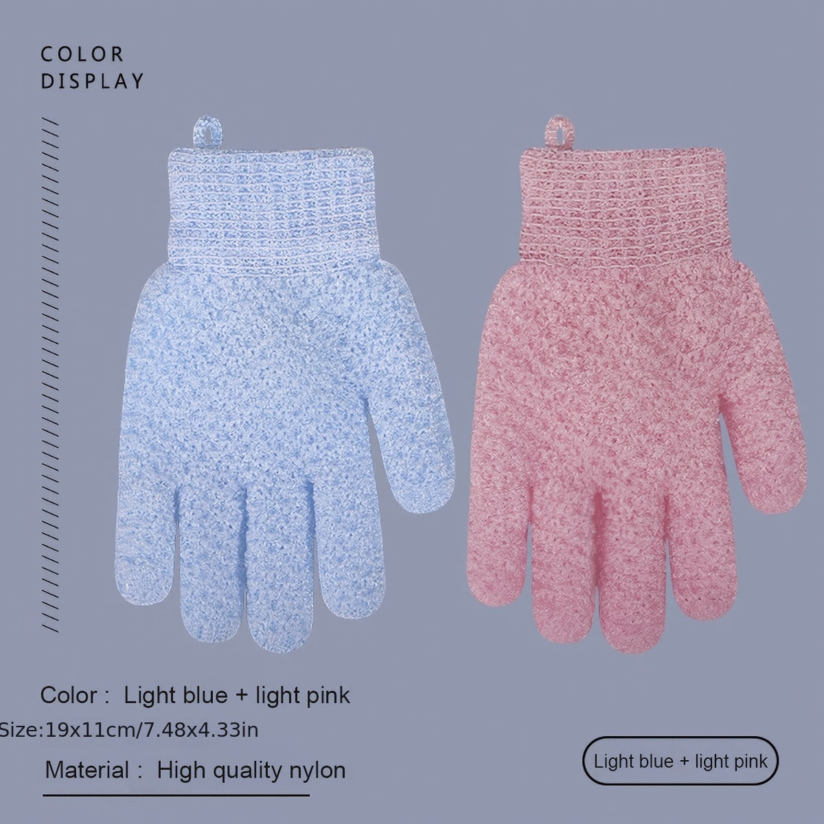 Glow Exfoliating Bath Gloves